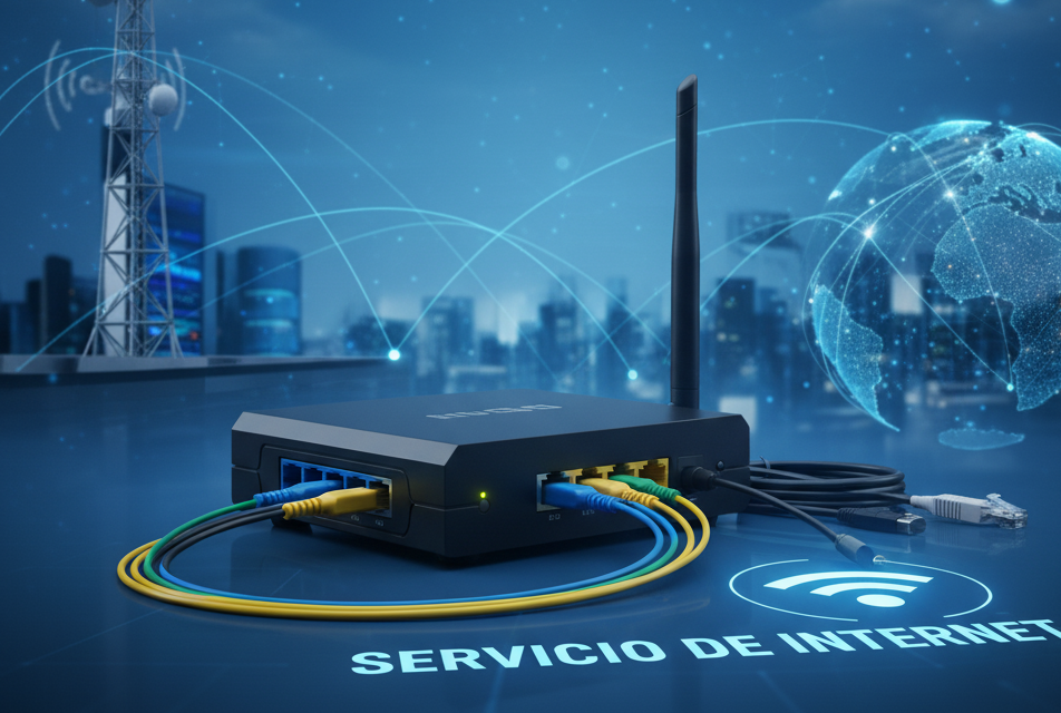 Servicio de Internet Fibra Óptica